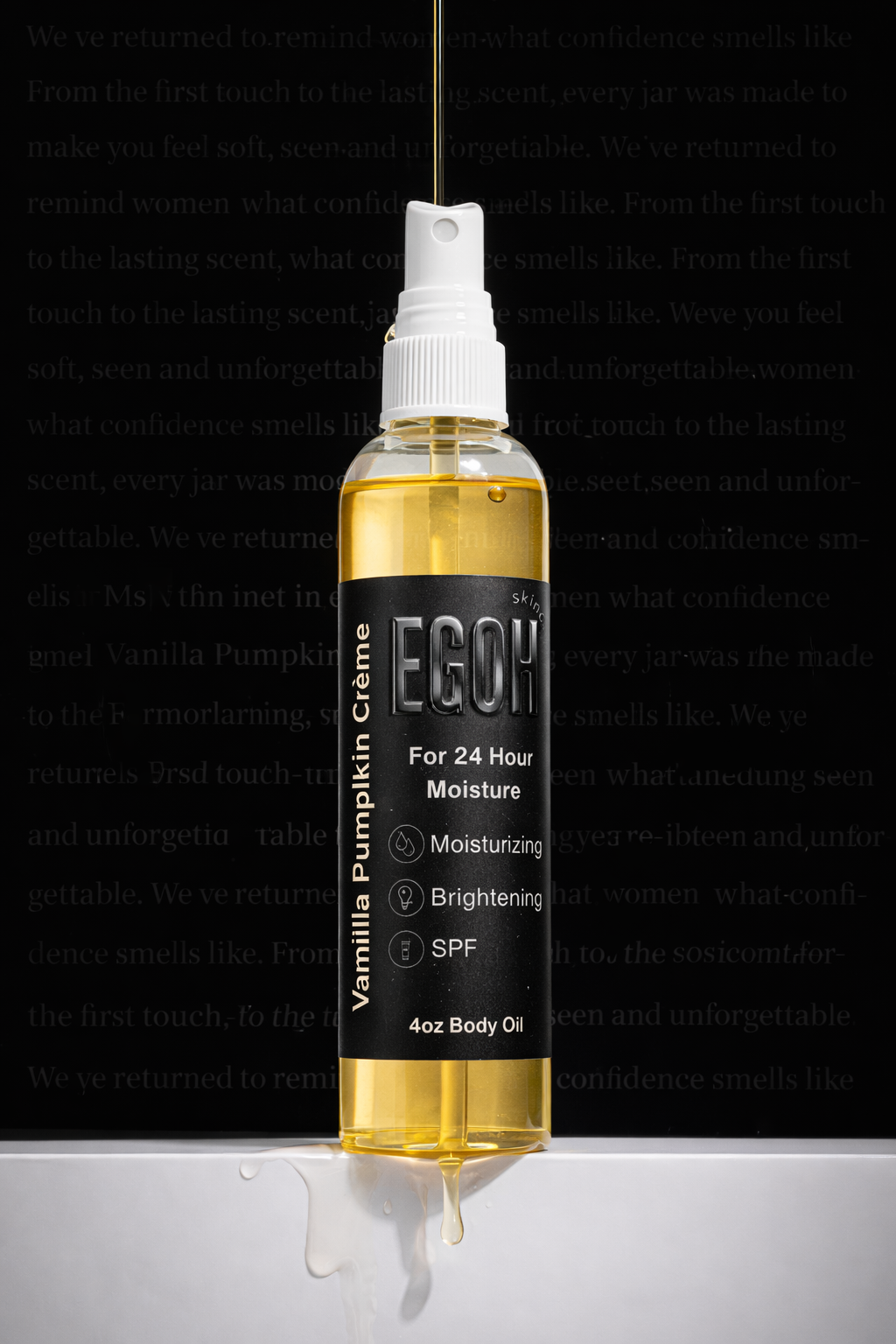 Vanilla Pumpkin Creme Body Oil 4oz